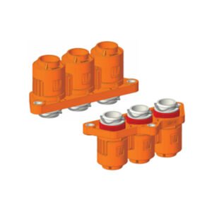 3PIN高压过孔连接器